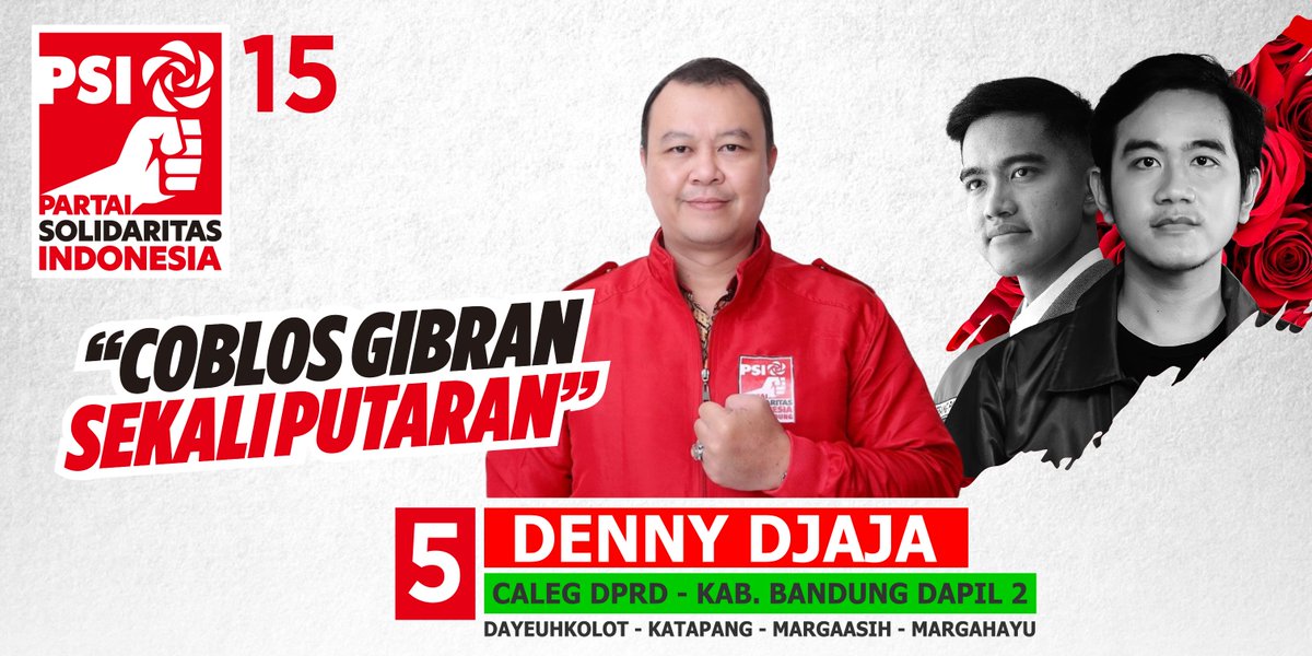 DennyG185's tweet photo. HADIR KERJA UNTUK RAKYAT!
#psi
#psikabbandung
#psipartaijokowi
#PemiluDamai
#PolitikSantun
#PolitikSantuy
#IndonesiaLebihBaik
#GenerasiOptim15
#PSIMenang
#psimenang2024
#2024psimenangpastimenang
#psimenangbpjsgratis

@psi_id 
@psikab_bandung 
@kaesangb 
@gibran_tweet https://t.co/HsICe3WwLx