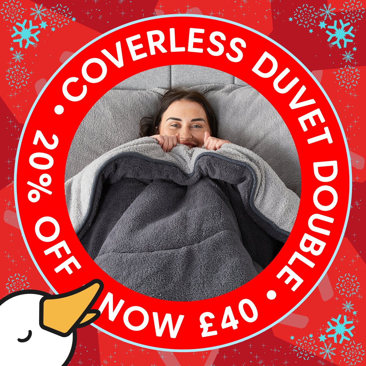 Looking to keep warm and toasty this January? Our Huggleland Easy Wash Coverless Teddy Duvet is now available for double beds at just £40 (was £50) 😍  Buy yours today 👉  downlandbedding.co.uk/huggleland-eas… 

#Downland #Huggleland #JanuarySale #SleepWellFeelGood