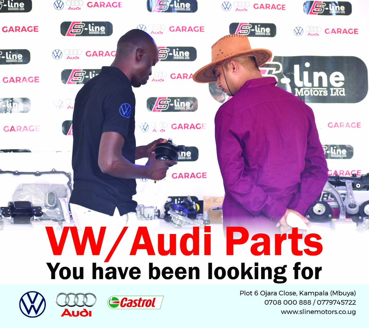 What's that VW or Audi spare part that you have failed to find? Call 0708000888/779745722 today. 
Your spare part is just a call away!
We fix it right the very first time.
#VolkswagenKampala
#AudiKampala
#VWGarage
#AudiGarage