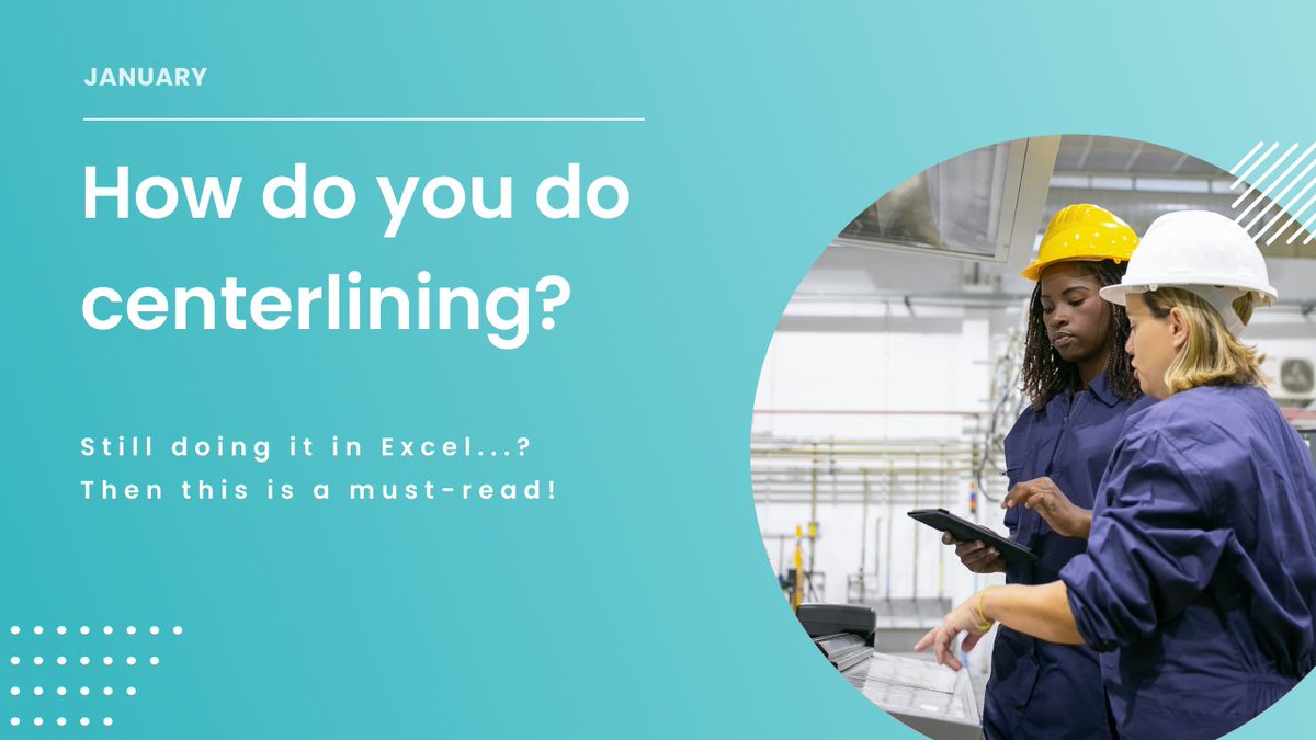 Centerlining. Excel. If these two words ring a bell, then this month’s #newsletter is a must-read for you! ⚠️ linkedin.com/pulse/how-do-y… #manufacturing #operationalexcellence #centerlining