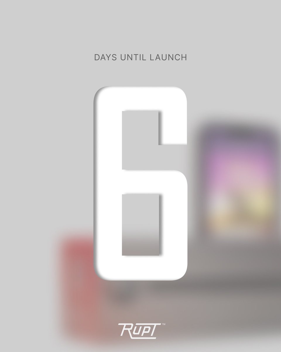6 DAYS UNTIL LIFTOFF!

Get ready, as we are less than one week away now...

#ruptcompany #rupt #ruptbrand #brandlaunch #companylaunch #ppaiexpo #ppai #ppaiexpo2024 #ppai2024 #tothemoon