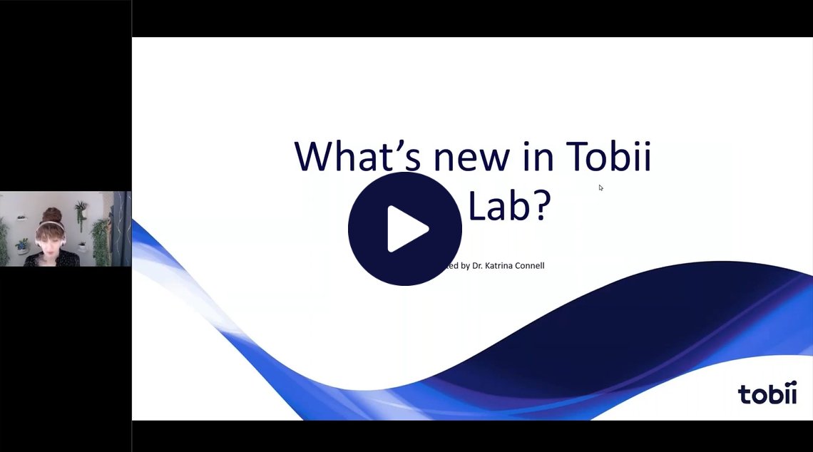 TobiiTechnology's tweet image. 🧐Have you missed the Advanced Screen Project session? ▶️Watch the webinar recording to learn more about the new capabilities in #TobiiProLab to design #EyeTracking studies: ow.ly/qcI050QiCPz