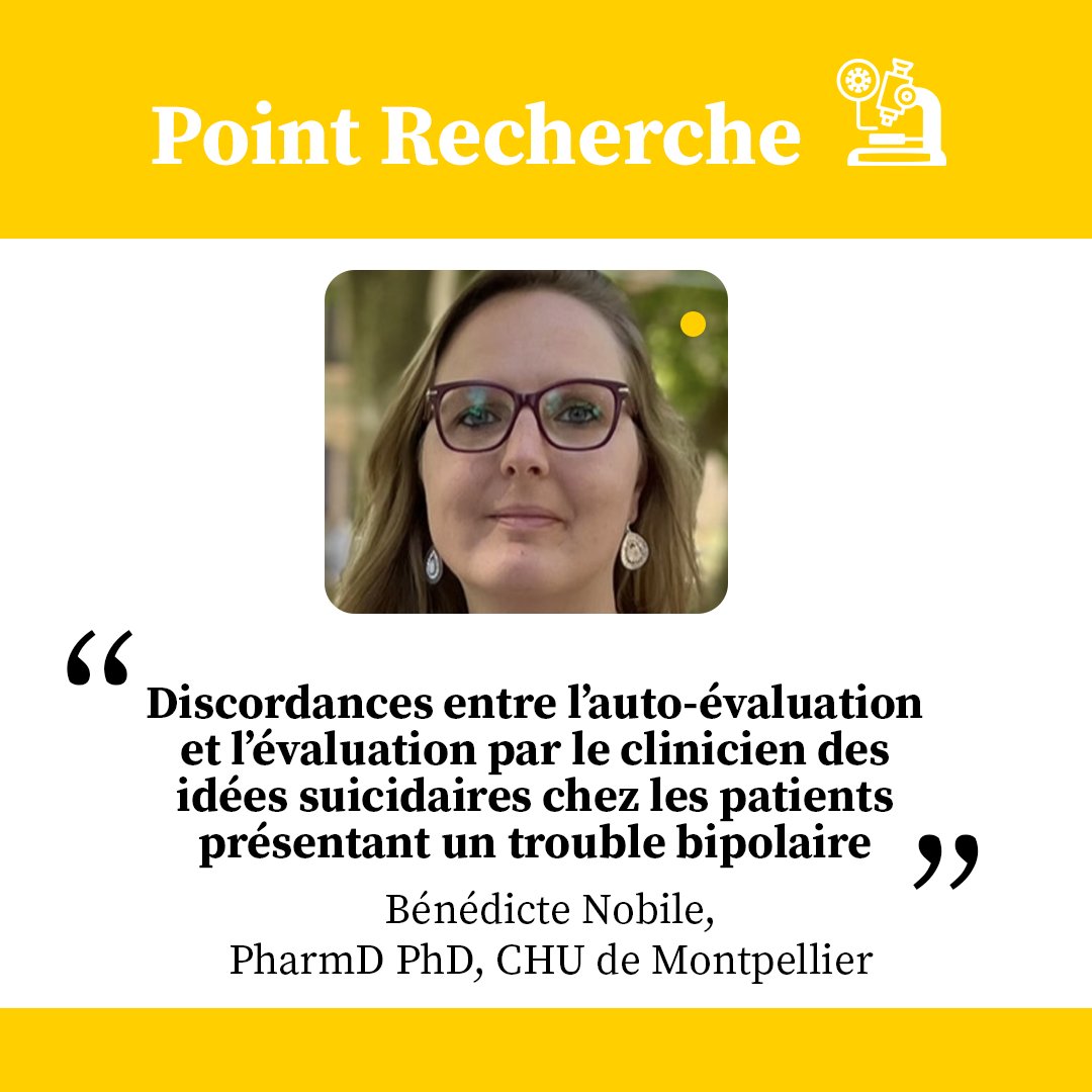 FondaMental_Psy's tweet photo. [Point recherche 🔬]

💡 Retrouvez notre dernier Point recherche, avec Bénédicte Nobile, PharmD PhD, CHU de Montpellier, en intégralité sur notre site : https://t.co/RcOYjvCh7g

🤝Ensemble soutenons lʼinnovation en psychiatrie.
Faites un don à la Fondation FondaMental. https://t.co/xa3SV2rbsi