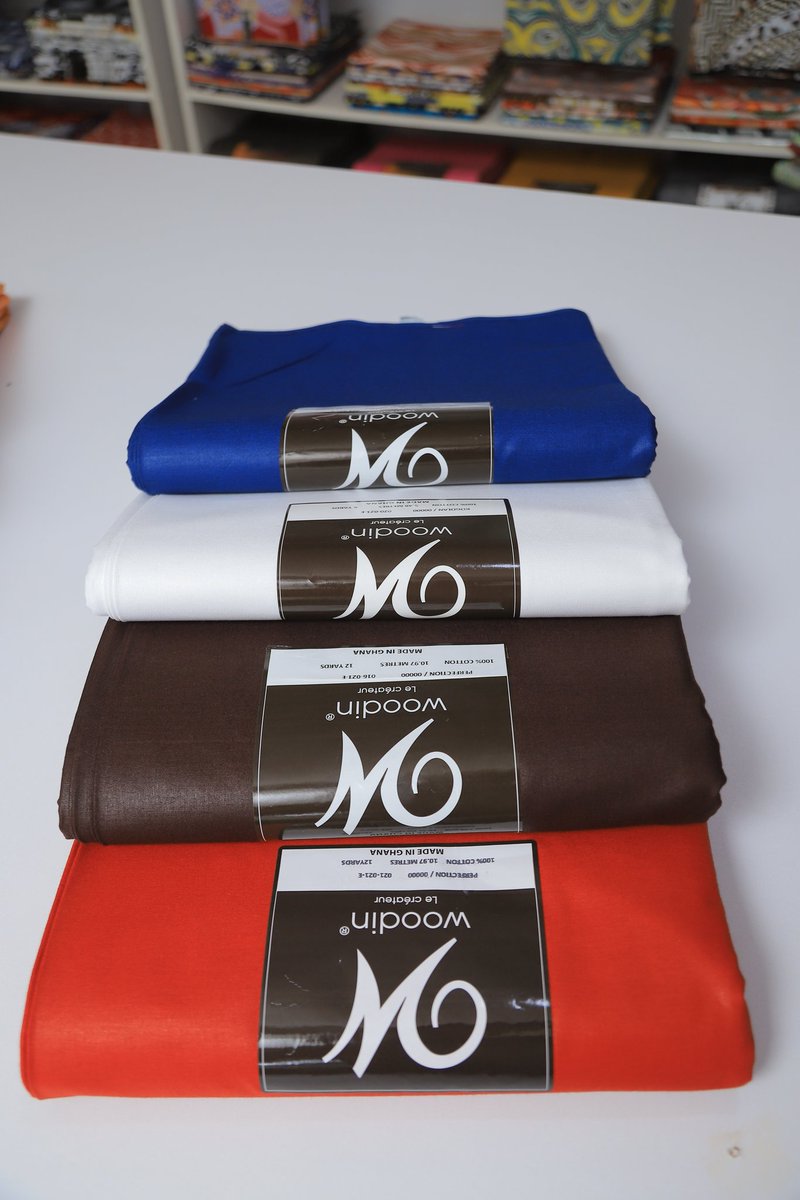 authenticfabric's tweet photo. This unmatched quality plain fabric can be availed from us in all soothing colors. Is there any color you would like this in that is not in the picture?
.
#woodin #woodinfashion #woodinuganda #authenticafricanfabric #africanprintlover #kitengefashion #plaincotton https://t.co/KmU5E8eMFH