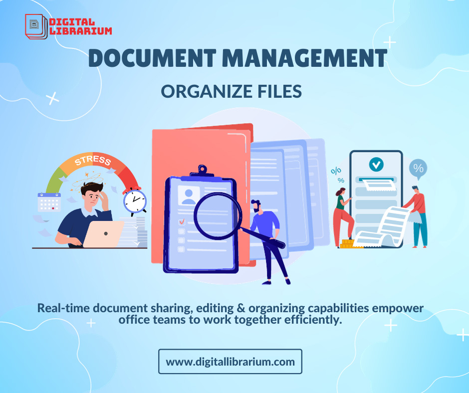 DigiLibrarium's tweet image. Our #DocumentManagementSystem brings order to the digital realm, making it a breeze to organize, search, and retrieve crucial files.
Website: digitallibrarium.com
Contact info: +447441340963, Or info@digitallibrarium.com
#DigitalLibrarium #OrganizeDocuments #OrganizingSoftware