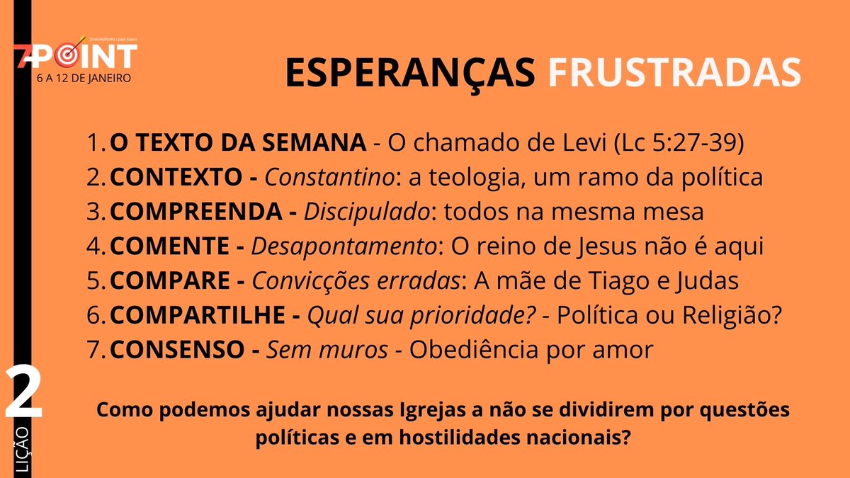 prwalmeida's tweet photo. #7Point - Lição para #Jovens
Esboço temático em apenas 7 pontos https://t.co/gBEdZ74OIh