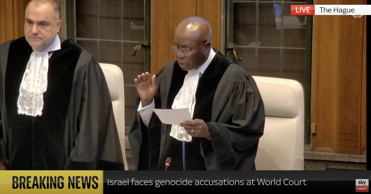 PeoplesForumNYC's tweet photo. LIVE NOW: South Africa takes Israel to the International Court of Justice for genocide against the Palestinian people.

https://t.co/a6crryjdWm

#ShutItDown4Palestine https://t.co/Q3W1RJVFrW