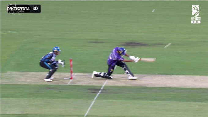 The sweetest sweep ⚡️ ft. Nikhil Chaudhary 📹 Credits: Twitter/BBL