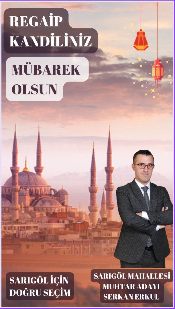Ya Rab! Bizi dosdoğru bir yola ilet, senin çizmiş olduğun istikamette ilerlet, niyetlerimizi ihlaslı eyle ve bize lütfettiğin güzelliklerde bereket ihsan eyle. Bu mübarek kandil gününde dualarımızı kabul eyle Birlik ve beraberliğimizi daim  olsun Regaip kandilimiz mübarek olsun