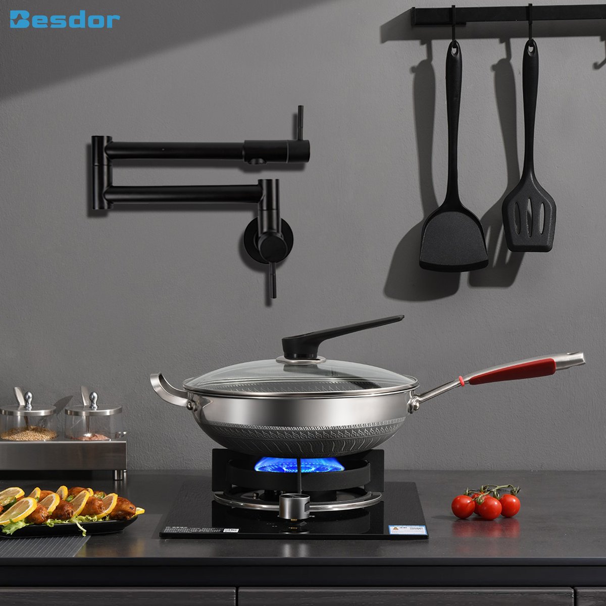 BesdorShop's tweet photo. Cost-effective faucets are here!🆒
Besdor Pot Filler Faucet is made of high-quality 304 stainless steel with exquisite workmanship and features dual 360-degree swing joints for easy access to each burner!
https://t.co/hOdBZXpf86
#besdor #potfiller #kitchenfaucet #wallmount #Stove https://t.co/z2myOHbUFw