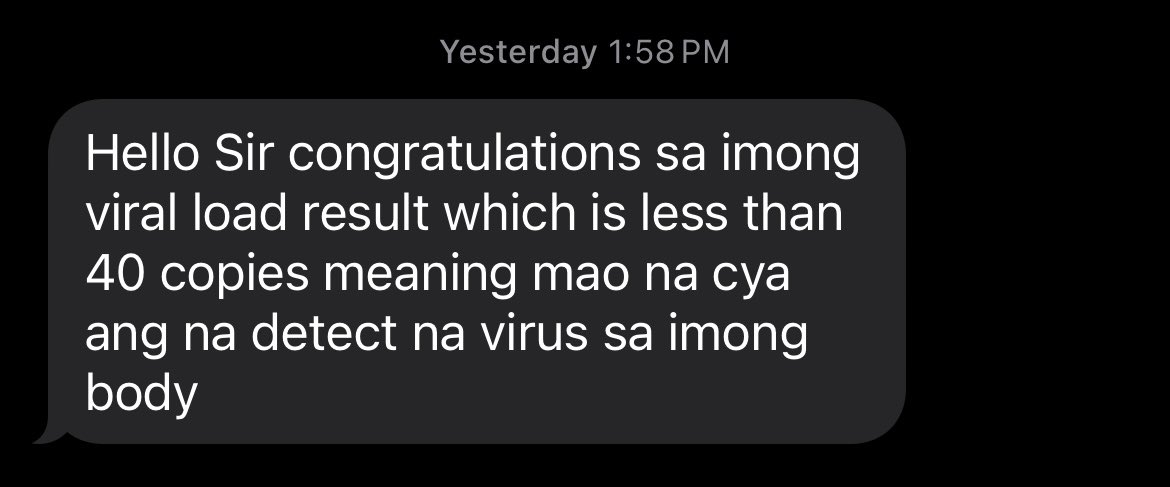 LuciusLovable's tweet photo. Sheeeesh! What a good start of the year. UD na po! #U=U #PLHIV https://t.co/xIZw5HxTb8