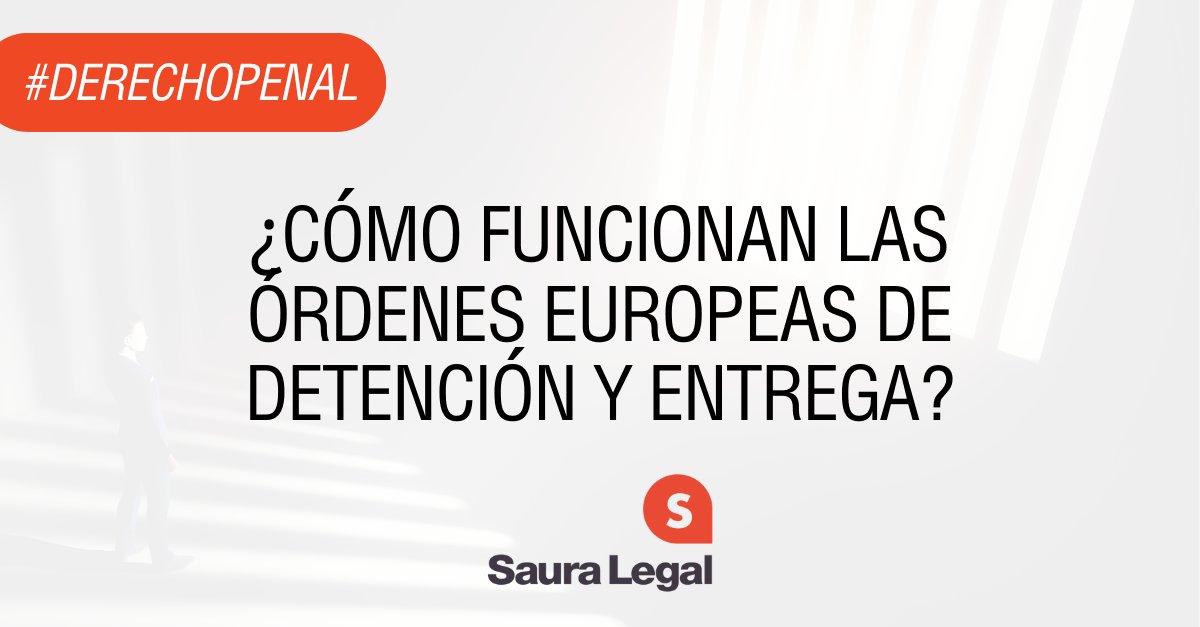 Sauralegal's tweet photo. 🌐 Este mecanismo es una solicitud de una autoridad judicial de un país de la UE para detener a una persona en otro y entregarla para su procesamiento o ejecución de una pena. 

En Saura Legal somos expertos en la materia 

#Legal #Abogados #UE #OEDE https://t.co/Kjnx3xvi4V
