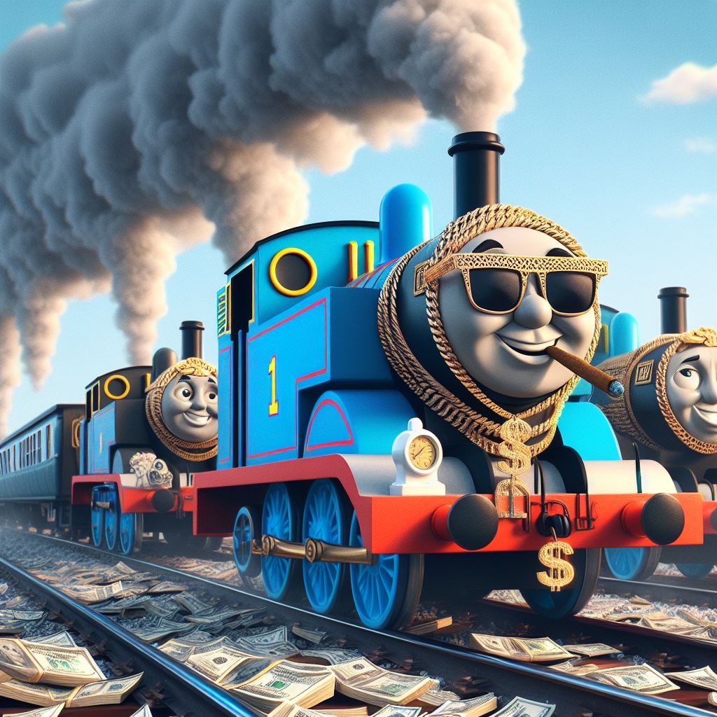 tchootoken's tweet photo. 🔵 Thomas had his blue coat of paint, and so does $TCHOO! Join the blue-chip meme coin revolution. Choo-choo your way to financial fun! 🚂🚀

ca: 0x0dfc8c1a8e18c4b5fec25c2093fcfc1290fb8f99

https://t.co/tm35f5cOLx https://t.co/tHsLoY3gNu