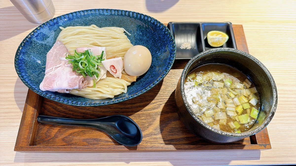 mochasweets121's tweet photo. 𖠿麺道 麒麟児

淡麗つけそば
あっさりでおいしかった✨

#長野市 #川中島町 #麺道麒麟児 #淡麗つけそば https://t.co/PxOWU83nPC