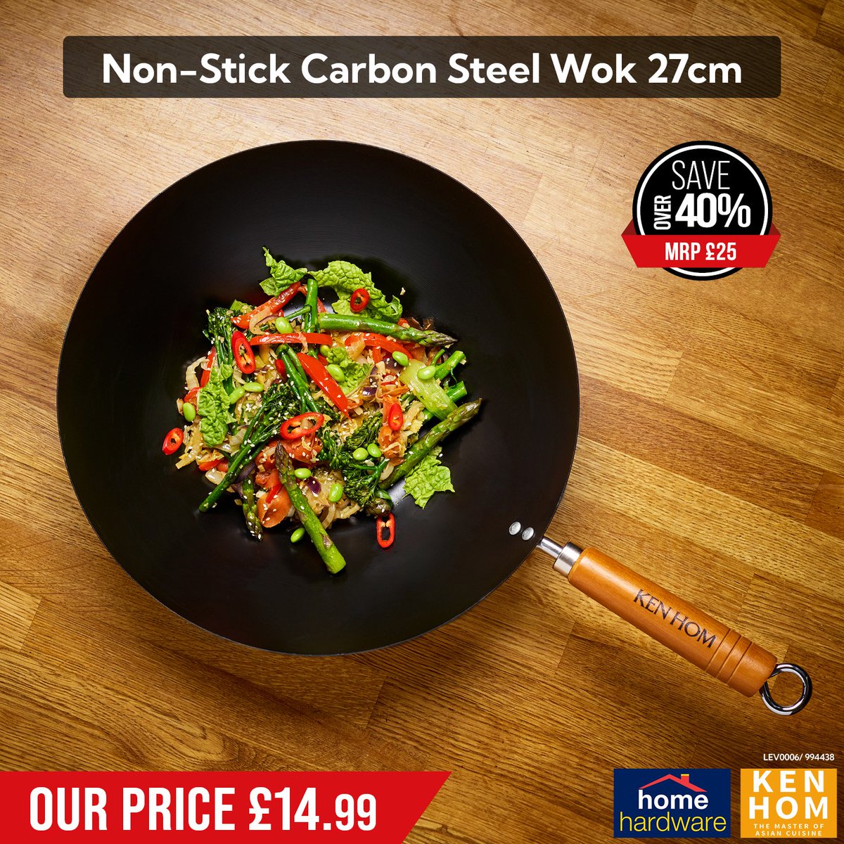 Stir-fry cooking is all about being quick, easy and healthy and this wok has been designed to assist with achieving that.

Why would you not love that in January?

#healthycooking #kenhom #january #shoplocal