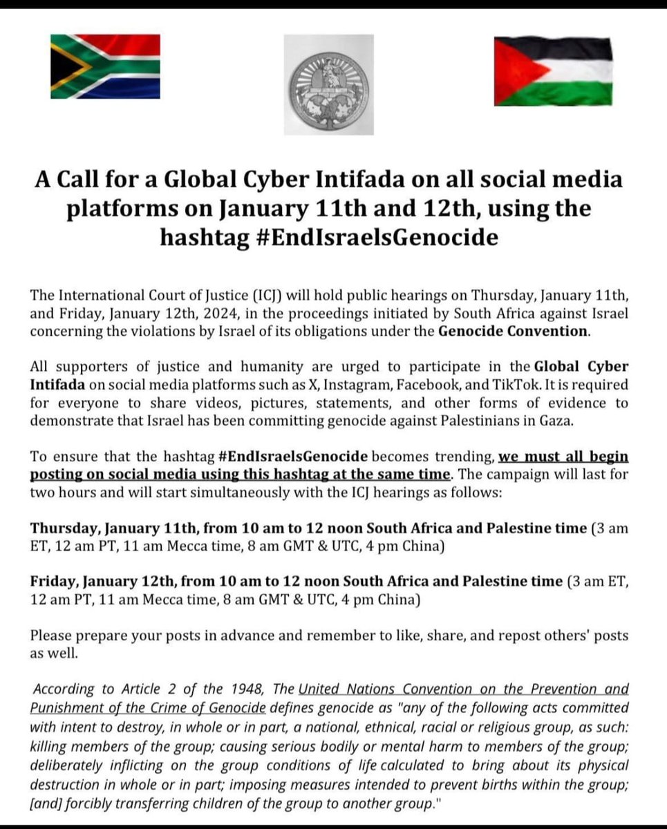 #EndIsraelsGenocide