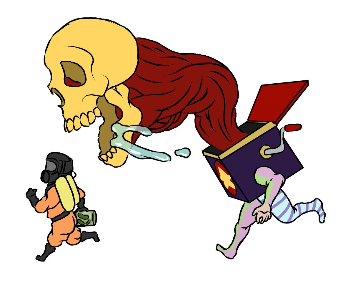 MuzzyTenno's tweet photo. Been obssessed with Lethal Company. Pickles are my bane of existance in that game, a cursed object if you will.... https://t.co/x62Utn9HPO