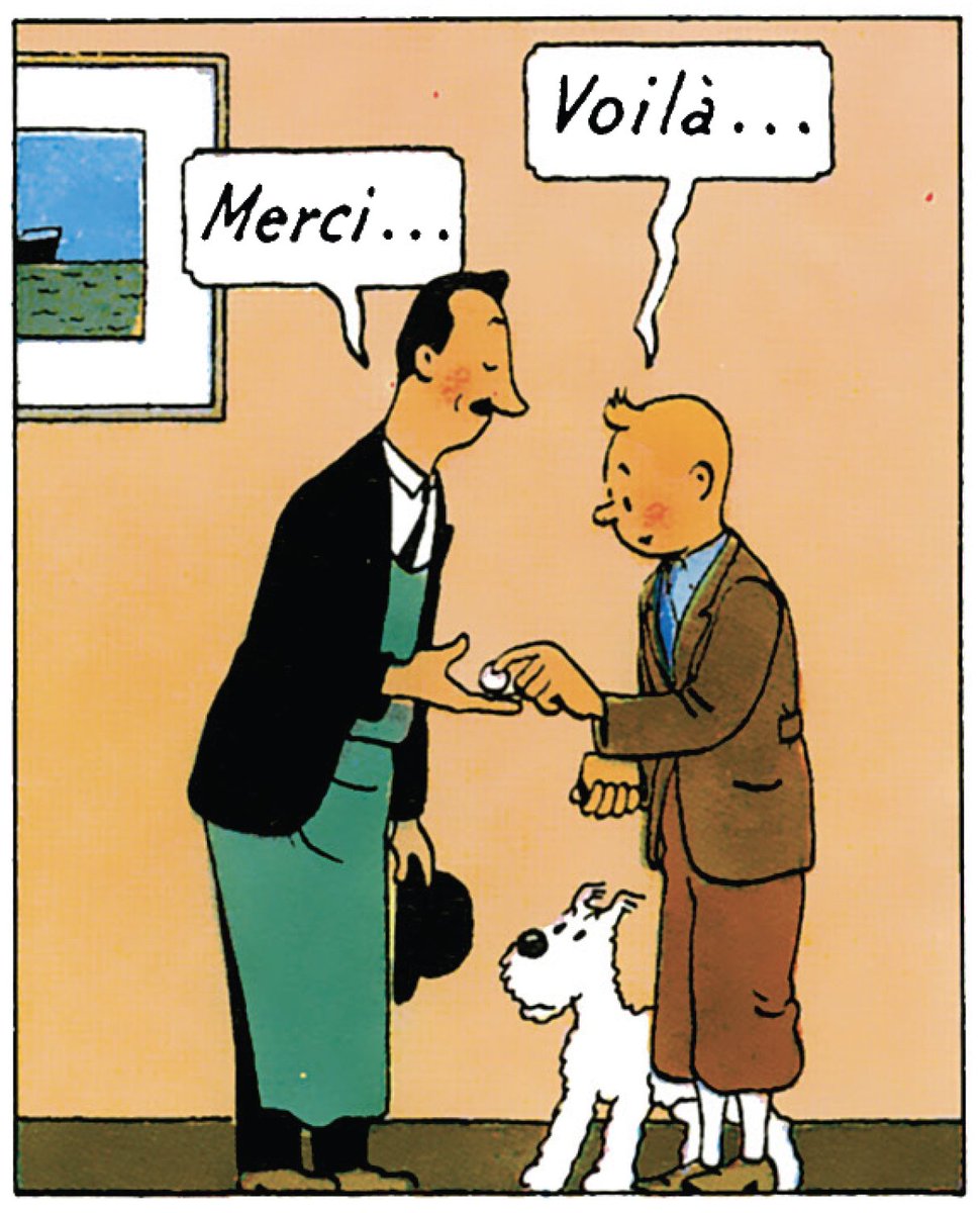 Tintin's tweet photo. « Un seul mot, usé, mais qui brille comme une vieille pièce de monnaie : merci ! » 🙏✨
Pablo Neruda
____________
Journée internationale du « Merci »
#merciatous #gratitude #tintin #lesceptredottokar https://t.co/hFKLkeVkym