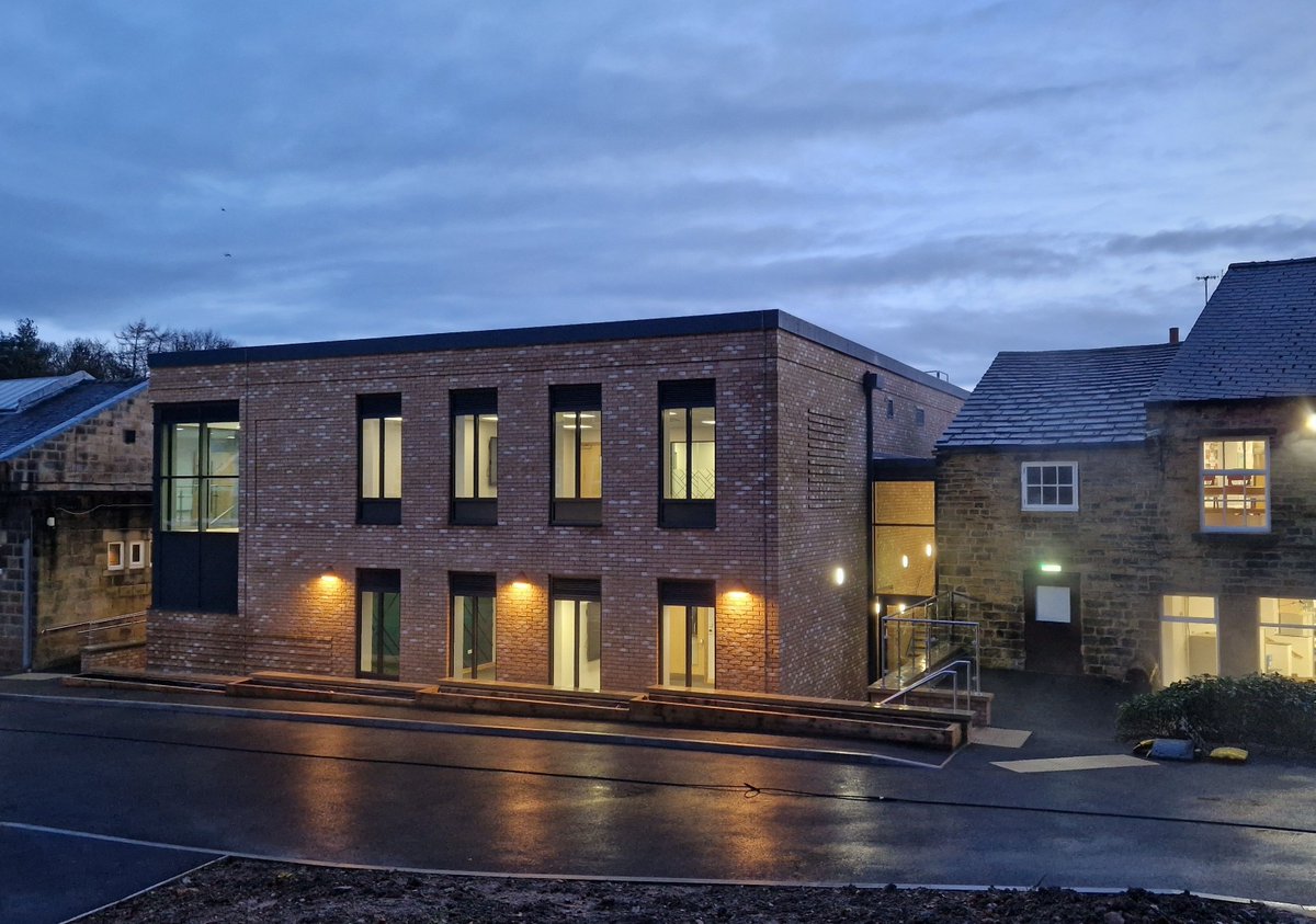 We are delighted that the new Sixth Form Building for Woodhouse Grove School has reached completion, and is looking forward to welcoming it’s first students soon. #WatsonBatty #FutureBuilt #Architecture #Education