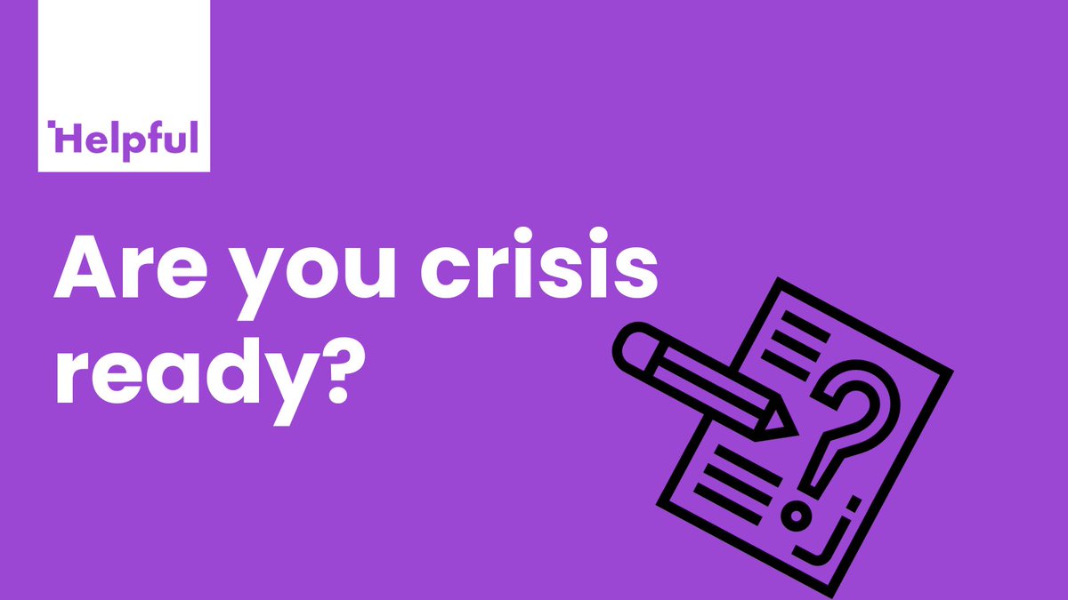 Are you crisis ready?

Our quiz will help you to know how prepared your organization is for any crisis you may experience.

socialsimulator.com/crisis-resourc…

#CrisisTraining #CrisisReady #CrisisManagement