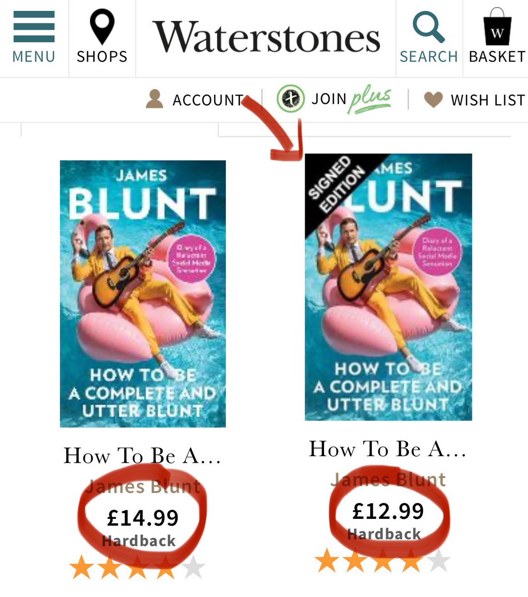 JamesBlunt's tweet image. Been investigating how much my autograph is worth.