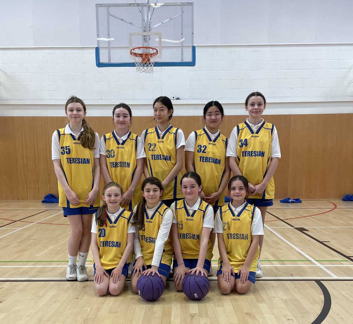 Congratulations to the Class 6 Basketball team who beat Our Lady of Good Counsel in the 1/4 final of the Cup this week. The final score was 31-20. Well played girls!