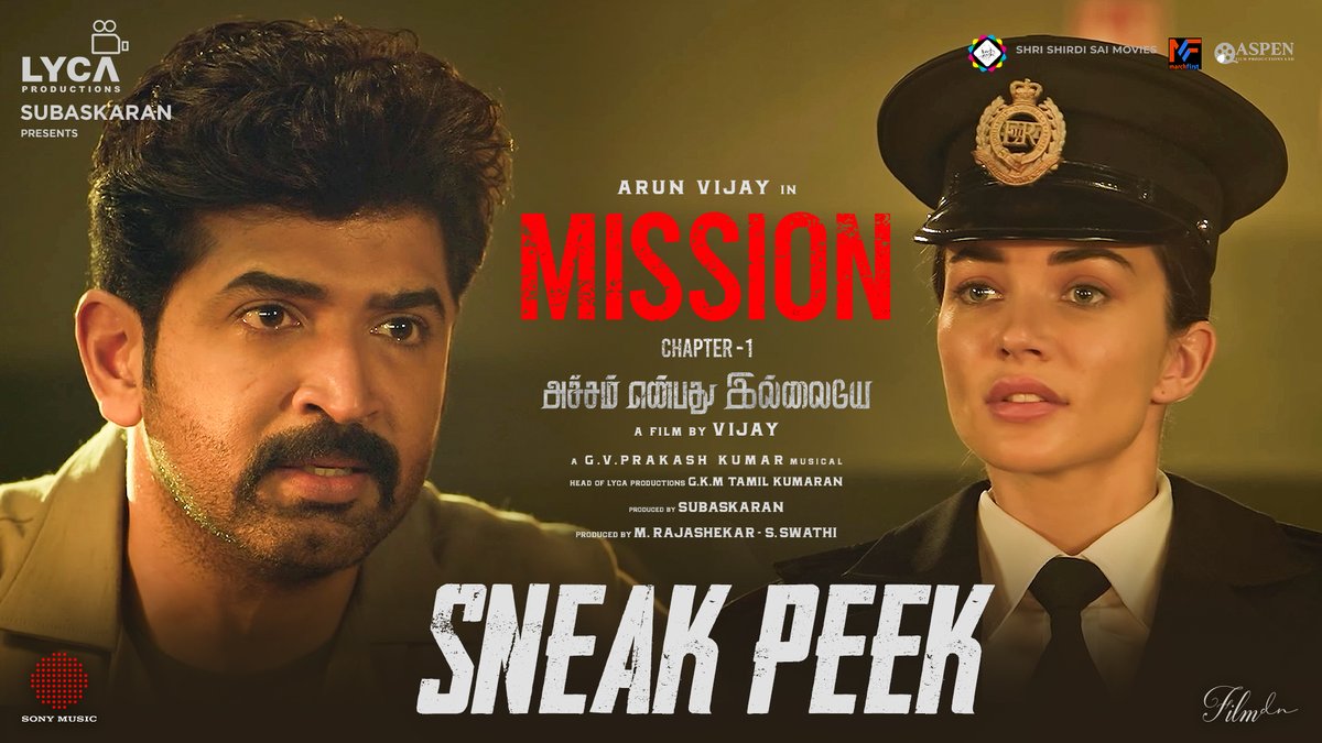 TamilMDb's tweet photo. SNEAK PEEK of MISSION Chapter-1
https://t.co/NGjmtTfWLa

@arunvijayno1 @gvprakash @iamAmyJackson #NimishaSajayan @ilan_iyal @AbiHassan_ @bharat_bopana #JasonShah @sandeepkvijay_ @editoranthony @silvastunt @LycaProductions  @gkmtamilkumaran @SSSMOffl @prathool

#MissionChapter1 https://t.co/8r5zRIjEeW