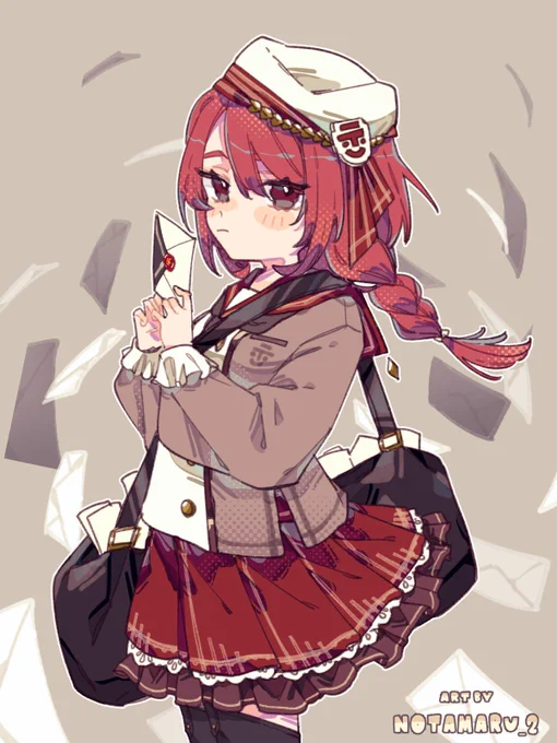 ゆうびんやさん ※ごめんなさい間違えて消してしまいました… #イラスト