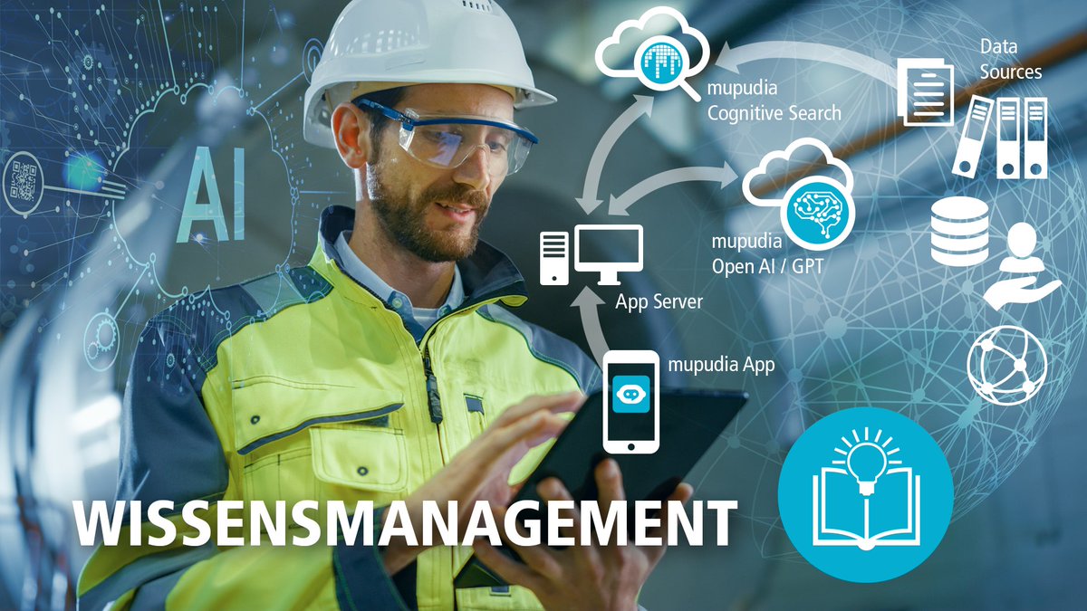 PSITechnics's tweet photo. Warum ist #Wissensmanagement so entscheidend?
Es sichert nicht nur das intellektuelle Kapital Deines Unternehmens, sondern hält dieses #Wissen lebendig. #mupudia analysiert &amp; interpretiert Daten, erkennt Trends &amp; liefert Vorschläge für Entscheidungen.

https://t.co/QGpLT6Ofzp https://t.co/mPepVpYMtr