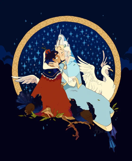 An anthology of the birds being in love through the years 