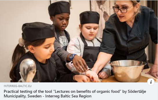 #Interreg is bringing solutions for improving diets of children around the #BalticSea! 

Explore how @stratkit+ engaged children &amp; their parents in Södertälje kommun 🇸🇪 into workshops on organic food and inspired them to change their dietary habits!

👉interreg-baltic.eu/project-pilots…
