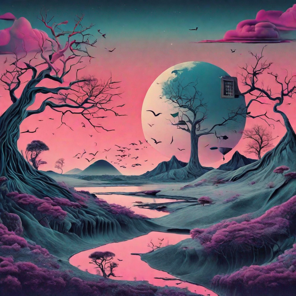 SamAI_Off's tweet image. surreal poster design with digital twilight, 16:9 aspect ratio
#askai #chataskai #codeway