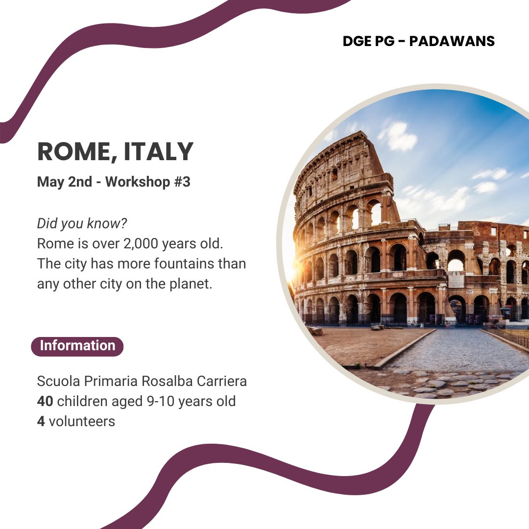 ourgiantleap's tweet image. May 2nd 2023, the 3d workshop took place in a European elementary school, this time in Rome 🇮🇹

Thank you again to our #Giant coordinators and volunteers Odelia Petersen-Mahrt, Selena Cannelli @selly_mcc, Tatiana Quercia, Marco Cerri 😍