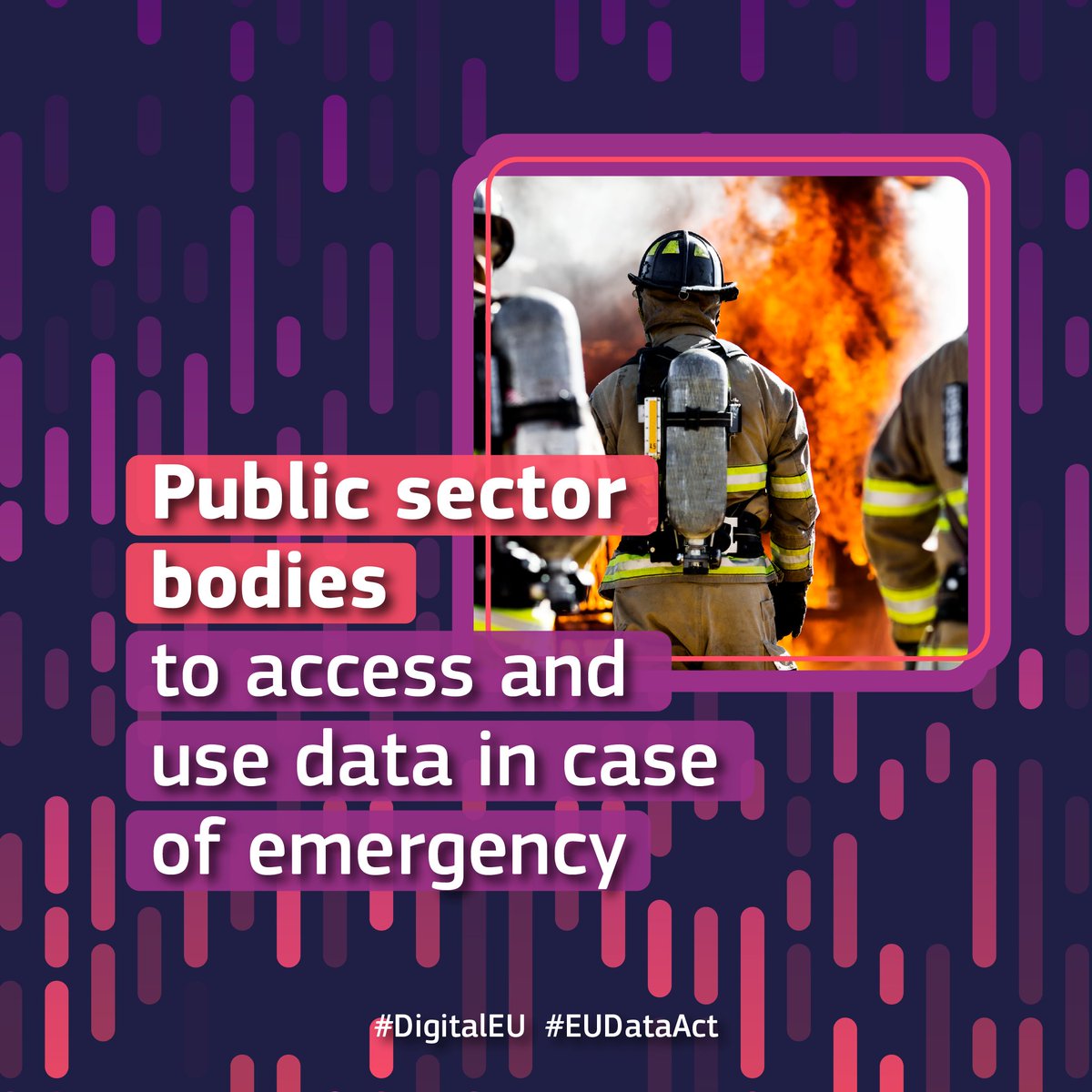 DigitalEU's tweet photo. More data.
More value.
More digital.

💫 And one step closer to a successful 2030 #DigitalDecade 💫.

Today, the #EUDataAct enters into force putting in the spotlight a fair and innovative #data economy everywhere in the EU.

Learn more on the 🇪🇺 Data Act 👇