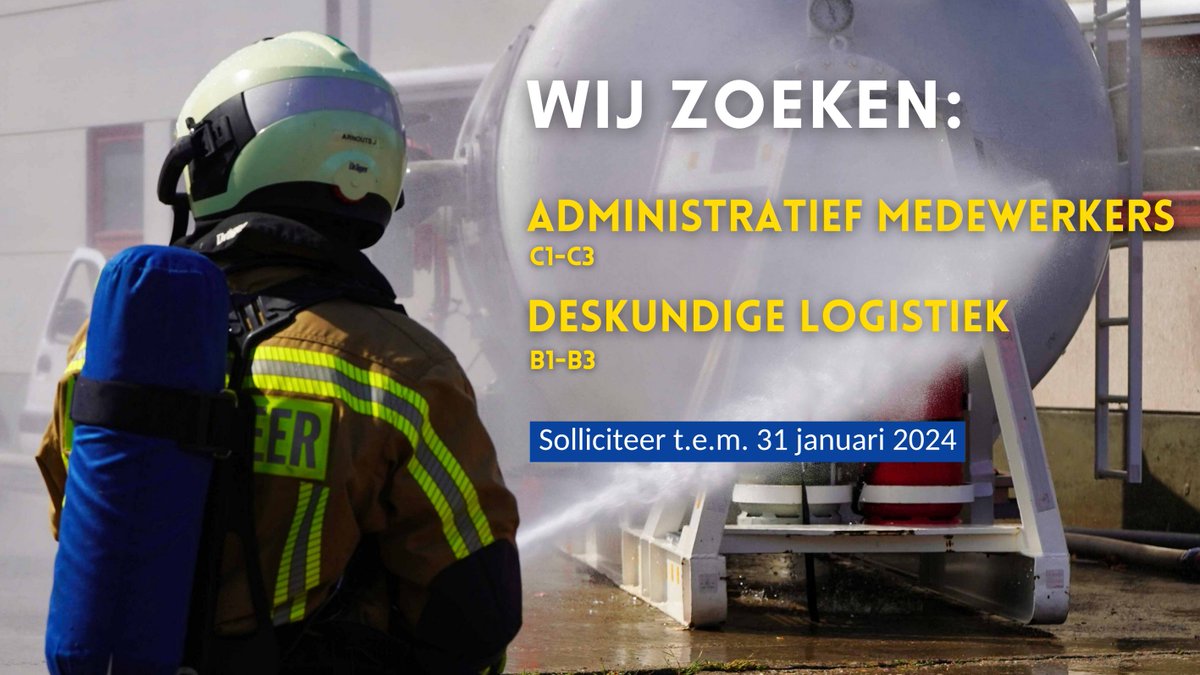 Werken bij de brandweer? Dat kan ook als administratief medewerker. Wij zoeken jou! Alle info te vinden op hvztaxandria.be/vacatures Solliciteren kan t.e.m. 31/01/2024 #vacatures #hvztaxandria #job #brandweer #solliciteren #administratie #werkenbijdebrandweer
