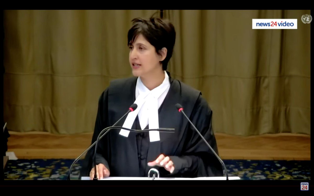 We salute the people's lawyer, Dr @HassimAdila SC, who is currently giving the opening statement for South Africa in the case against Israel at the International Court of Justice. Lawyer, activist, comrade.