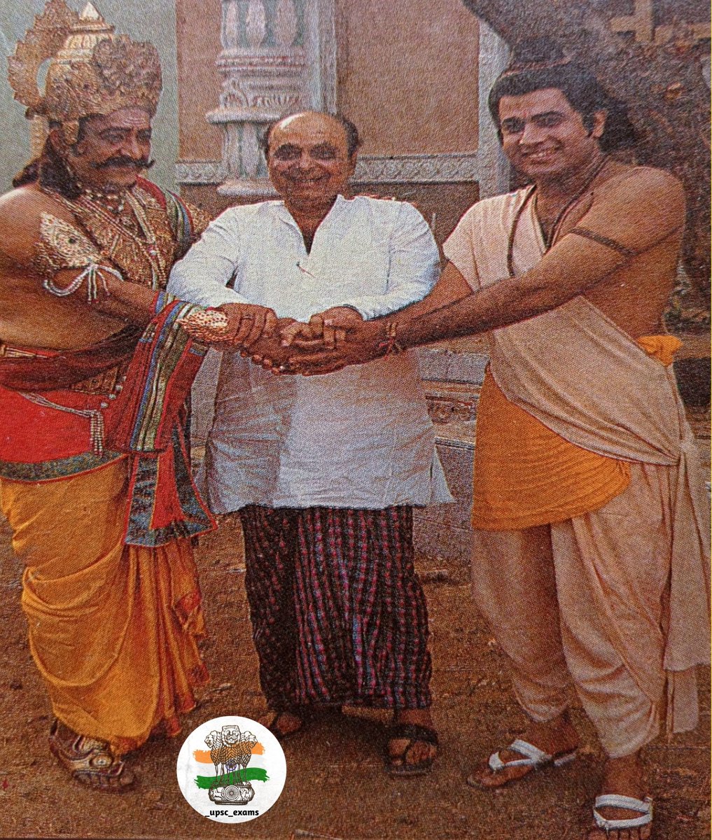 1987 :: Ramayan TV Series Director Ramanand Sagar With Ram ( Arun Govil ) and Ravan ( Arvind Trivedi )

Follow <a href="/_upsc_exams/">_UPSC_EXAMS</a> 
Follow <a href="/_upsc_exams/">_UPSC_EXAMS</a> 

#RamMandir #RamJanmbhoomi 
#RamJanmbhoomi #AyodhyaDham
