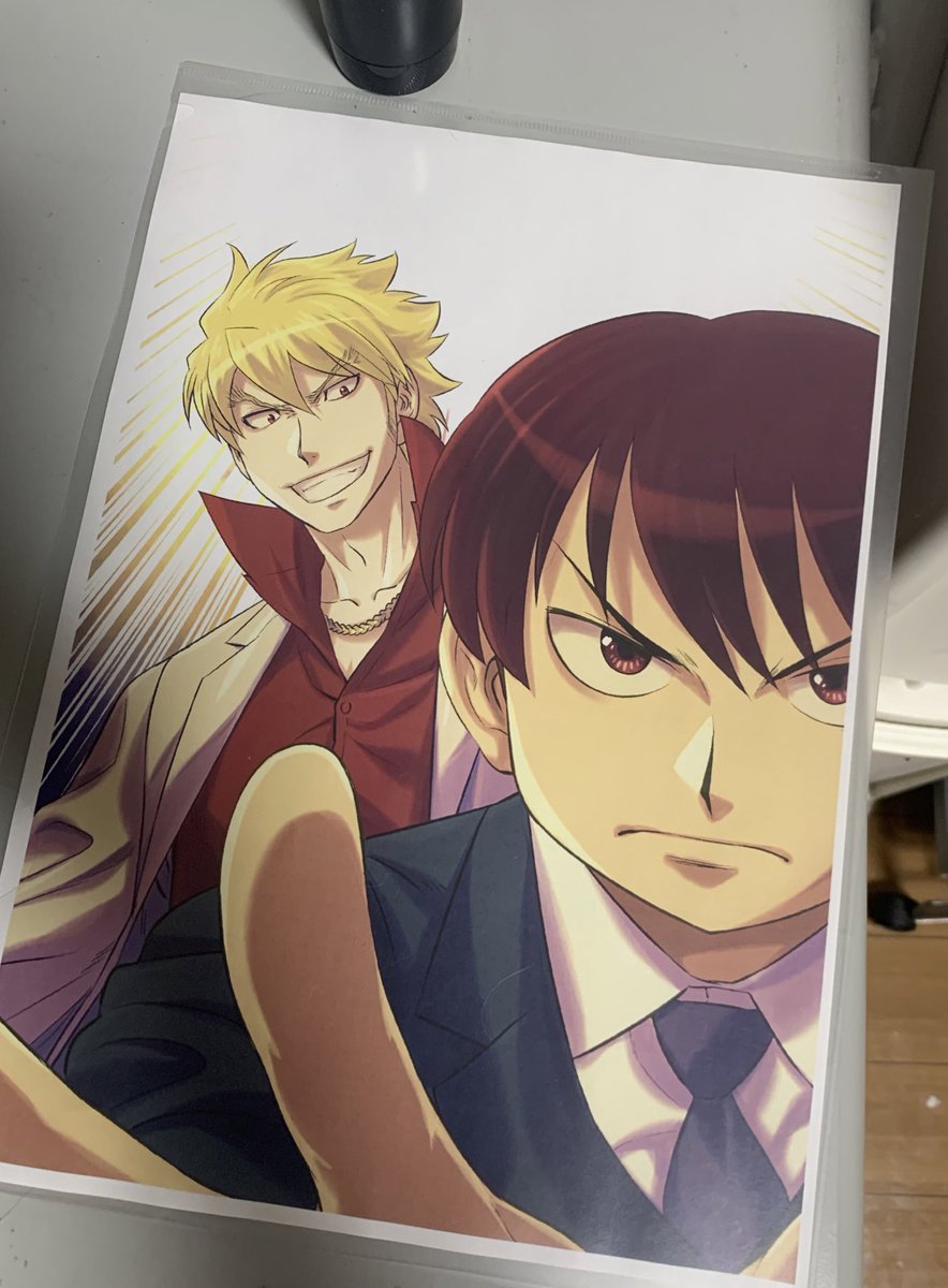 sinasuzu's tweet photo. 凍牌アニメ化決定しました。
これも応援して下さった皆様のおかげです。
ありがとうございます〜
告知イラスト（ロゴ無し）をセブンネットプリントで誰でもプリントアウトできます。28日夜23時59分まで。UHQ5RZ84 残念ながら60円ほどかかってしまうようです…
よろしければどうぞ！
セブンイレブンで！ https://t.co/yuM58D5hpV