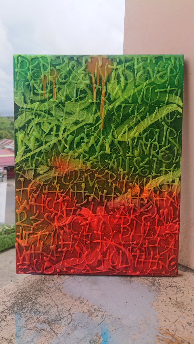 sesatseries's tweet photo. Represents everything I'm not!

#calligraffiti #artworks https://t.co/kVmkj701oT