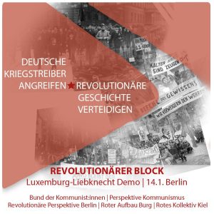 Perspektive_K's tweet photo. Revolutionärer Geschichte zu gedenken ist kein leeres Ritual, sondern ein Werkzeug im Kampf um eine neue Gesellschaft! - Wir rufen gemeinsam mit mehreren Organisationen zu einem Block auf der LLL-Demo am Sonntag auf:
https://t.co/M7jEo40nwu https://t.co/bTBoMeiNJN