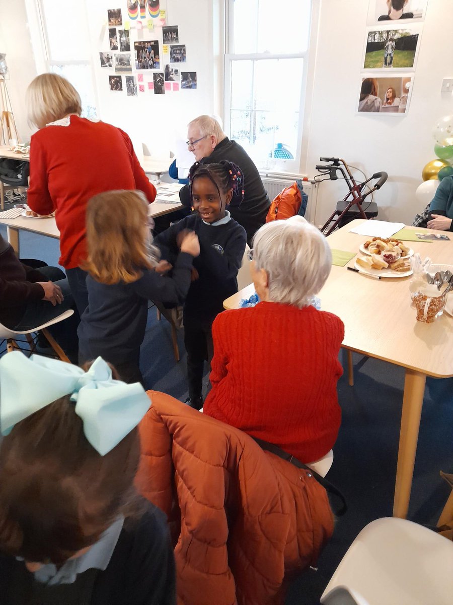 BowerSchool's tweet photo. All pupils and staff had a great day out meeting with Caithness Befriending in @LythArtsCentre .  We are so proud of all our pupils who chatted with, danced and sang for such a lovely group. Smiles all around, we look forward to meeting again. https://t.co/j71aVt8KI9