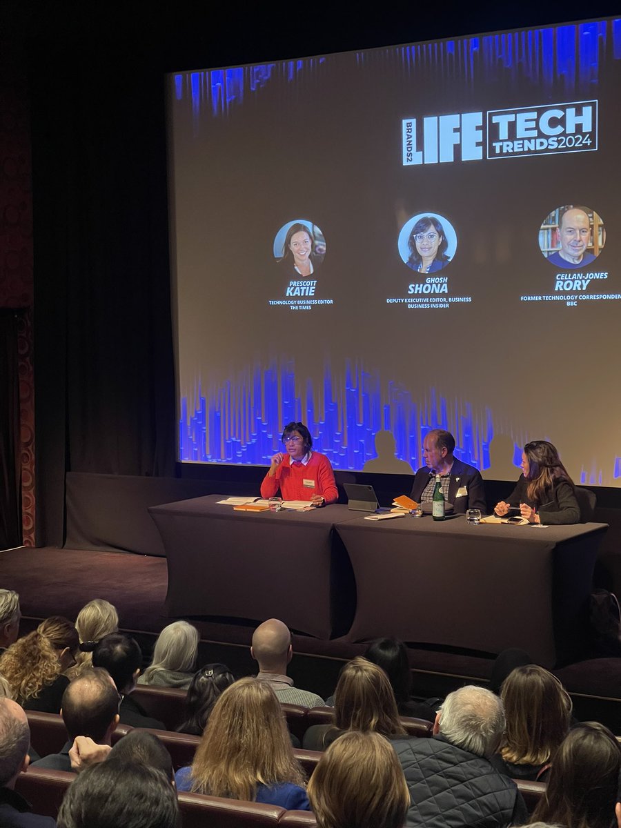 Couldn’t agree with <a href="/shonaghosh/">Shona Ghosh</a> more “AI will be used to take on the “busy work” - early adopters have the chance to make busy people much more productive” at this years #TechTrends