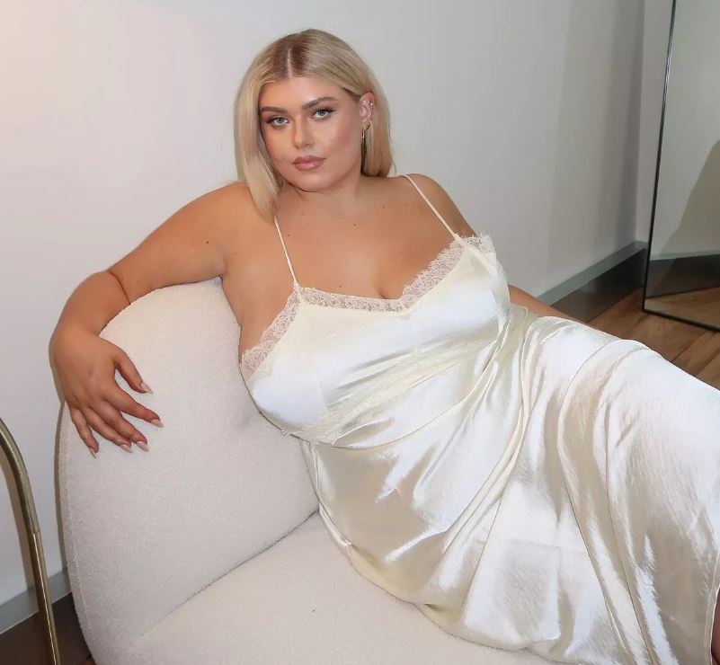braless silk dress Rita Ora goes braless in a plunging silk negligee dress