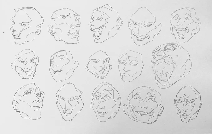faces and expressions test 