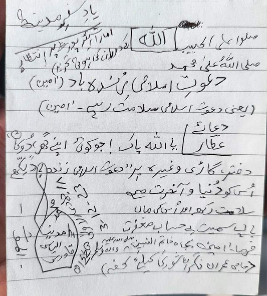 AizazIqbalAwan's tweet photo. فرمان امیر اہلسنت
آپ بھی امیراہلسنت کی دعاؤں میں حصہ دار بنیں 
دعوت اسلامی زندہ باد

#DawateislamiZindabad
#Dawateislami https://t.co/3yq7GQJtF4
