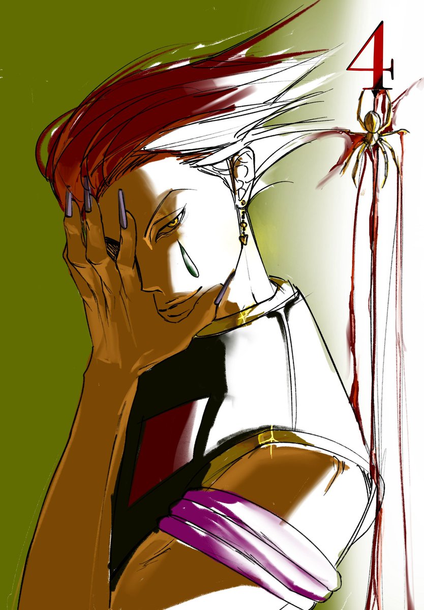 #hxh hisoka doodle