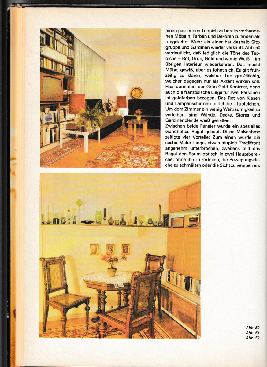 EastArchive's tweet photo. Published in 1981 by the Leipzig 'Verlag für die Frau' this book contained over 150 pages of illustrations and plans for fitting out your new home. https://t.co/d0P8IRUYsQ