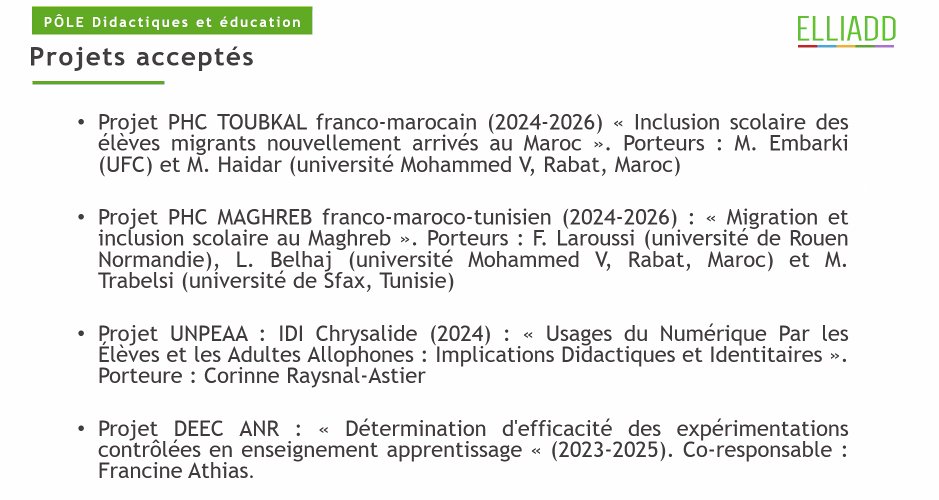 Laboratoire ELLIADD tweet media