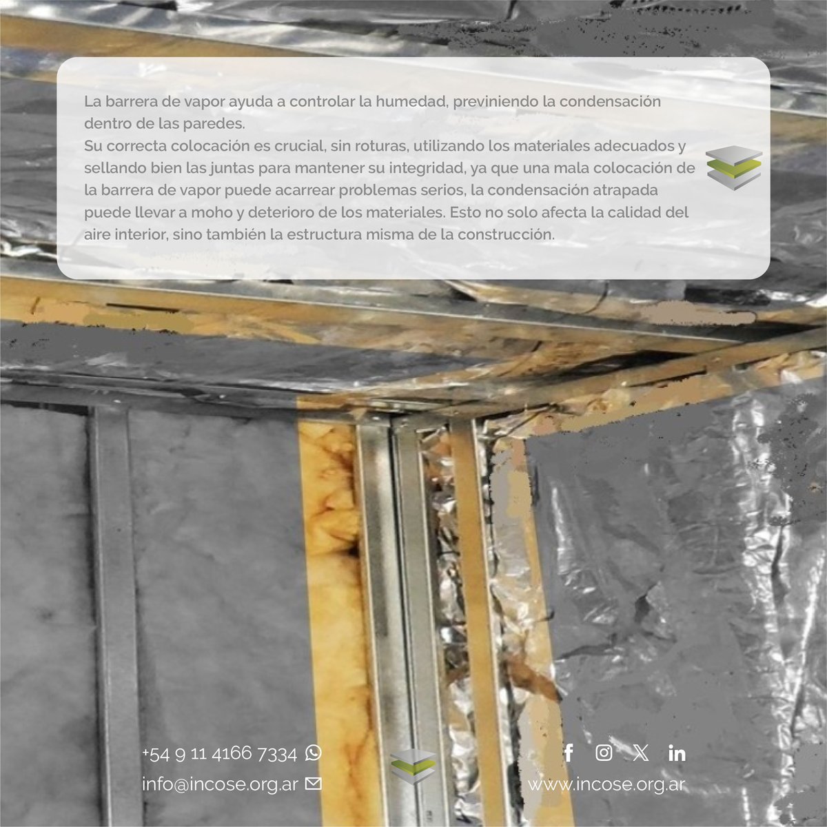 infoincose's tweet photo. El conocimiento y correcto desempeño a la hora de ejecutar una obra de Steel Framing evita malos resultados.👷🏼‍♀️👷 #construccionenseco #steelframing #steelframe #drywall #construccion #arquitectura #ingenieria #mmo #construcciontradicional #acero #perfil #placayeso #obras #incose https://t.co/V9aNr1twa4