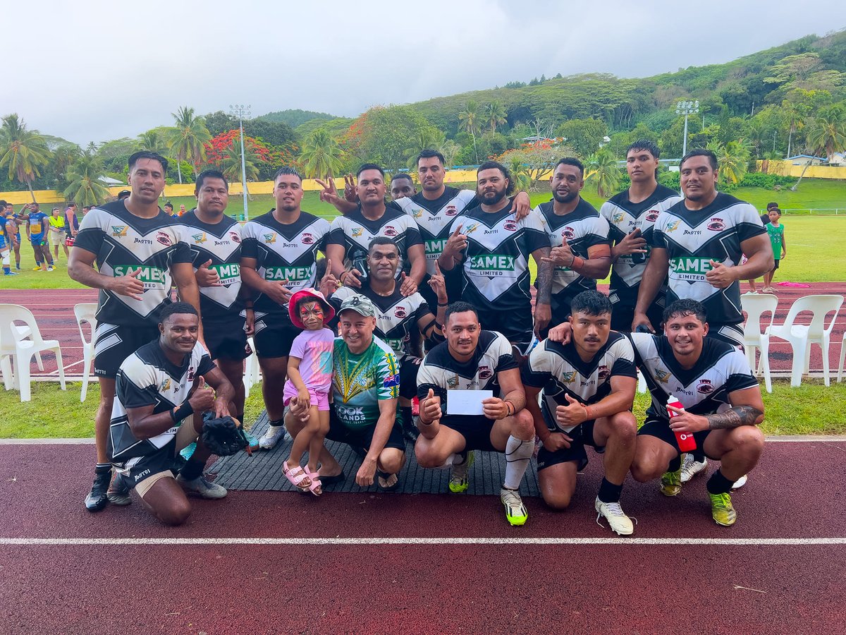 WorldCupNines's tweet photo. 🇨🇰Avatiu Eels retained their @CookIslands_RL Nines title with a one-point win over Tupapa in the #rarotonga2024 final #getonboard 

Image: CIRL @facebook 

➡️ https://t.co/R5HZiexvot https://t.co/yMhvpLR8Bx